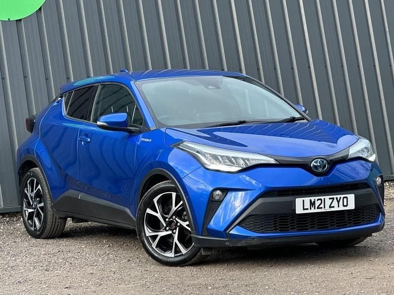 Blue Used 2021 Toyota C-HR Design SUV | £15,260 (Good price) - Image 1/4