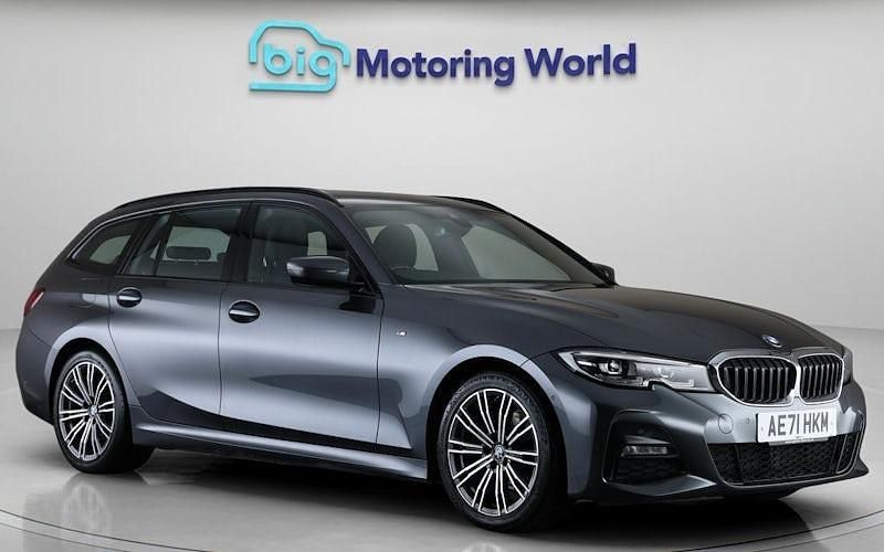 Grey Used 2021 BMW 320 M Sport Estate | £22,800 (Fair price) - Image 1/4