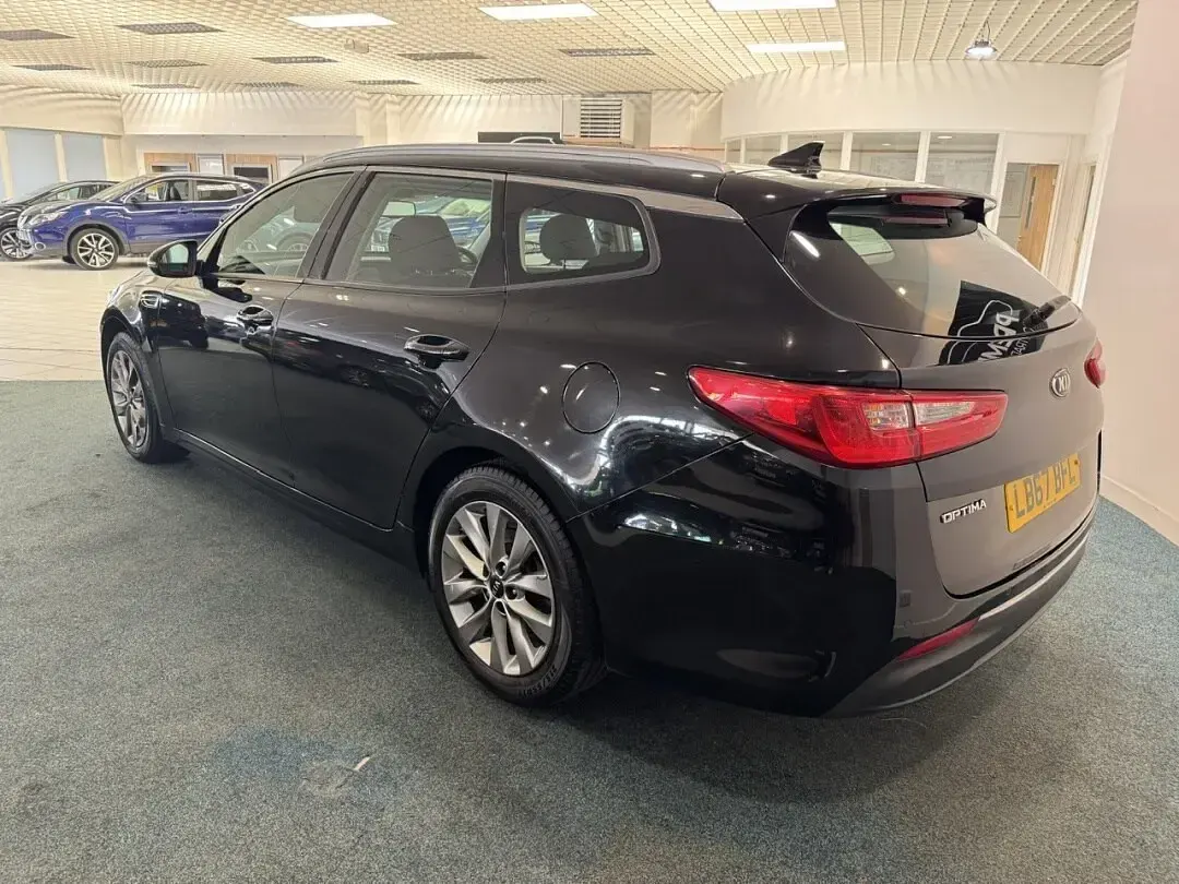 Used Kia Optima 139 HP (102 kW) 2018 Black Estate