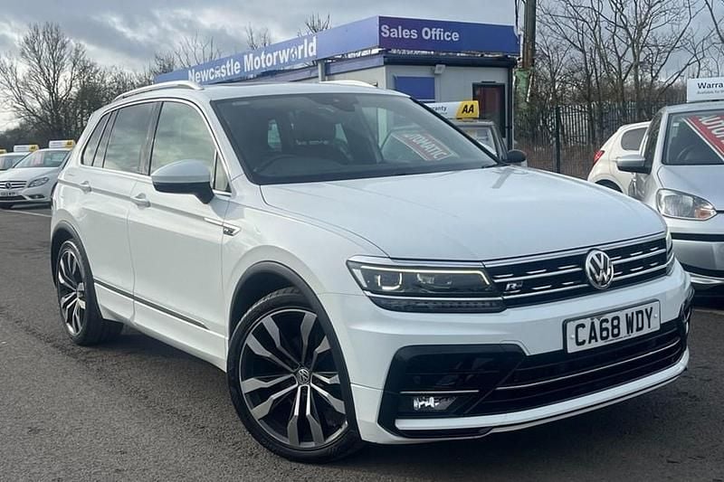 Used VW Tiguan R-line 150 HP (110 kW) 2019 White SUV