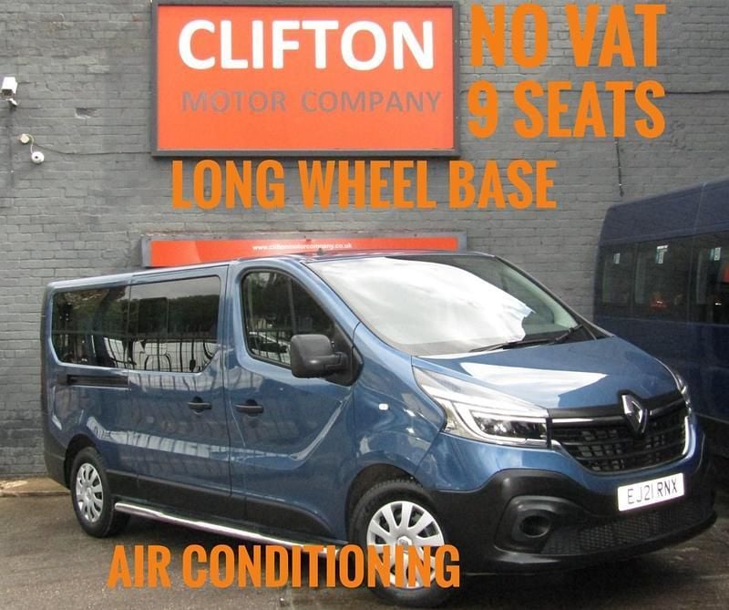 Blue Used 2021 Renault Trafic Business Van | £21,950 - Image 1/4