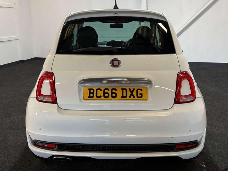 Used Fiat 500S S 69 HP (50 kW) 2017 White Hatchback