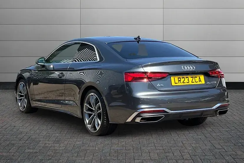Used Audi A5 S-Line 204 HP (150 kW) 2023 Daytona grey Coupe