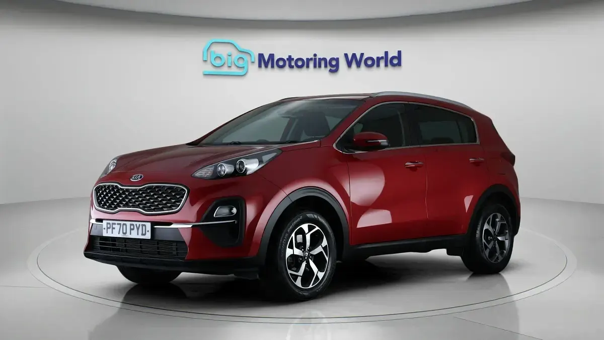 Used Kia Sportage 177 HP (130 kW) 2021 Red SUV