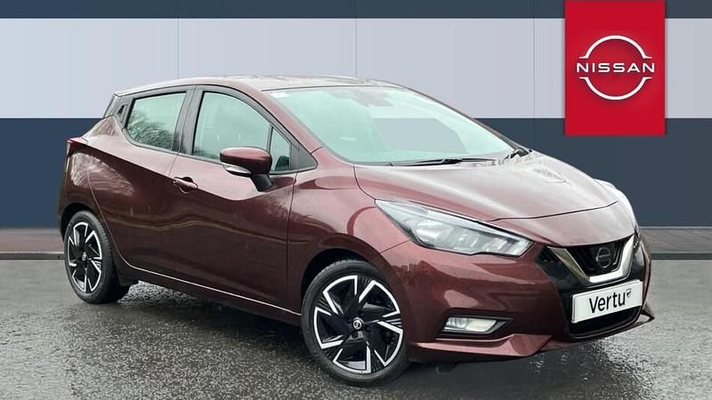 Usado Nissan Micra Acenta 92 HP (67 kW) 2021 Vermelho Citadino