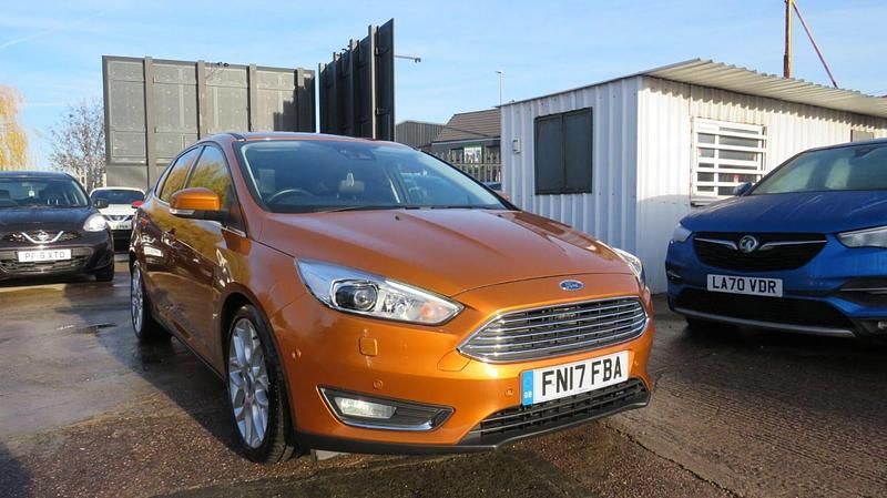 Used Ford Focus Titanium X 2017 Orange Hatchback