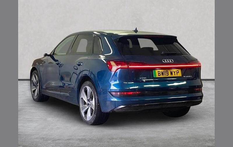 Used Audi e-tron Advanced 300 kW (408 HP) 2019 Blue SUV