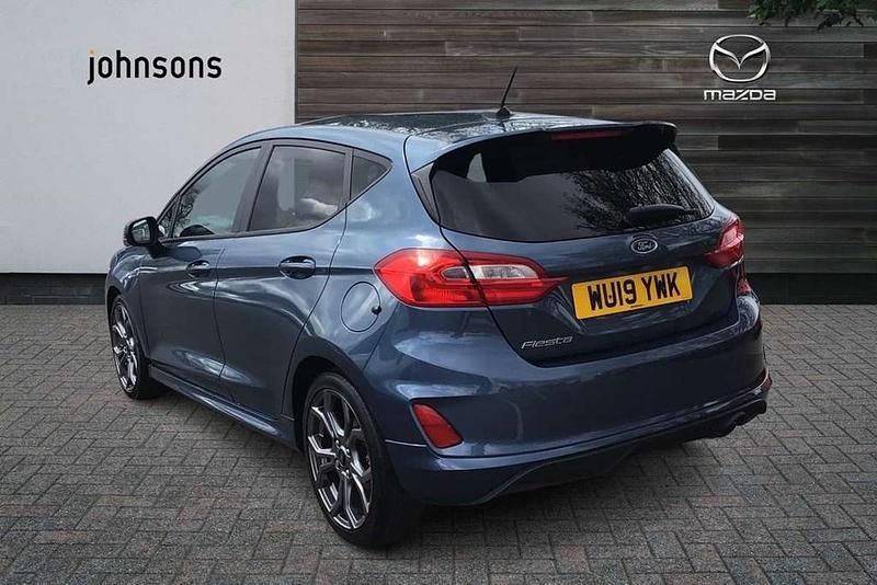 Used Ford Fiesta ST-Line 121 HP (88 kW) 2019 Blue Hatchback