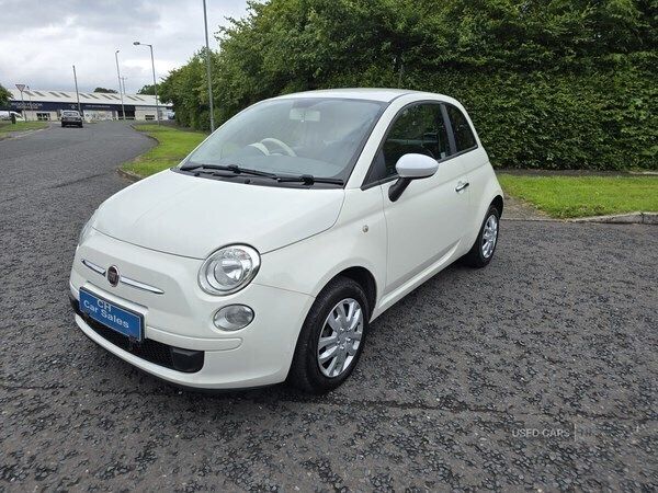White Used 2015 Fiat 500 Pop Hatchback | £4,690 (Fair price) - Image 1/4