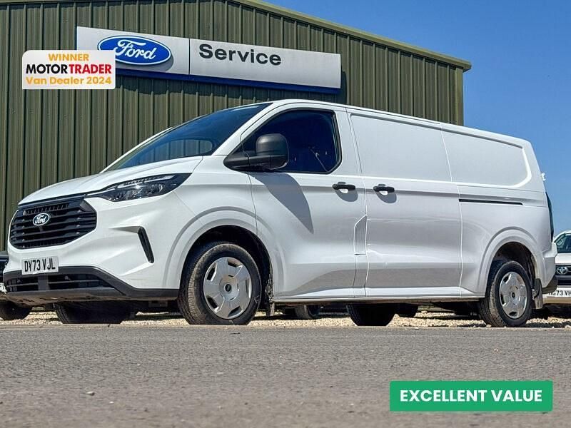 Used Ford Transit Custom Trend 136 HP (100 kW) 2024 White Van