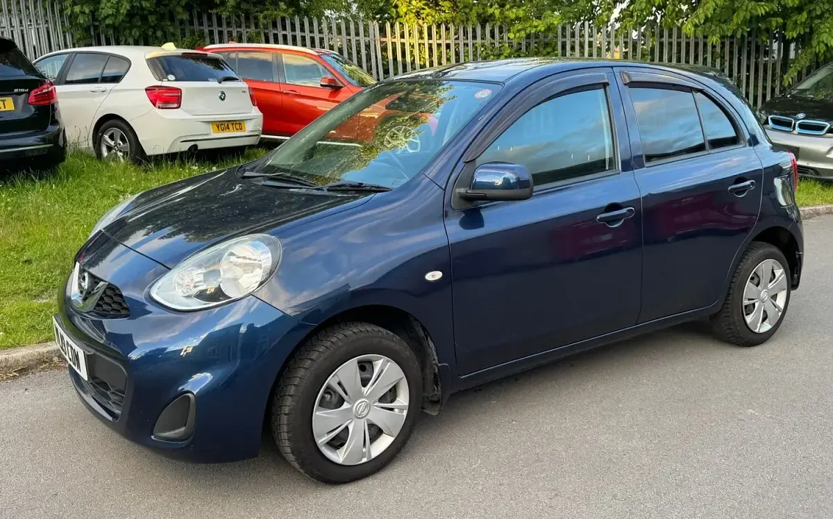 Used Nissan Micra Acenta 2019 Blue Hatchback