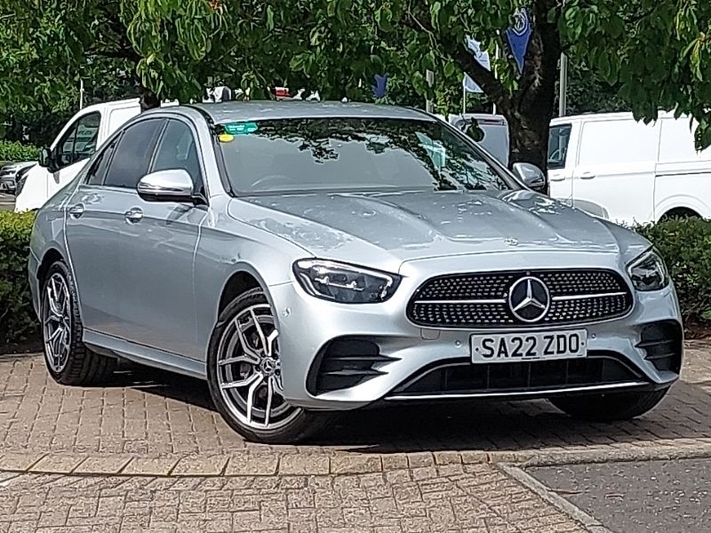 Silver Used 2022 Mercedes E300 AMG Line Premium Sedan | £34,698 (Super price) - Image 1/4
