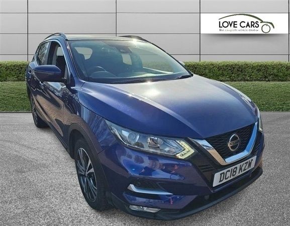 Blue Used 2018 Nissan Qashqai N-Connecta SUV | £10,795 (Fair price) - Image 1/1