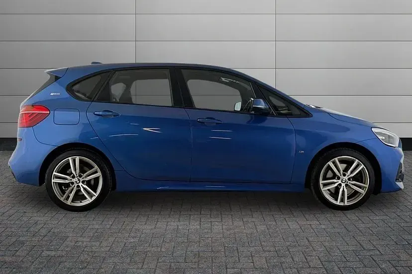 Used BMW 225 Active Tourer M Sport 221 HP (162 kW) 2019 Estoril blue MPV