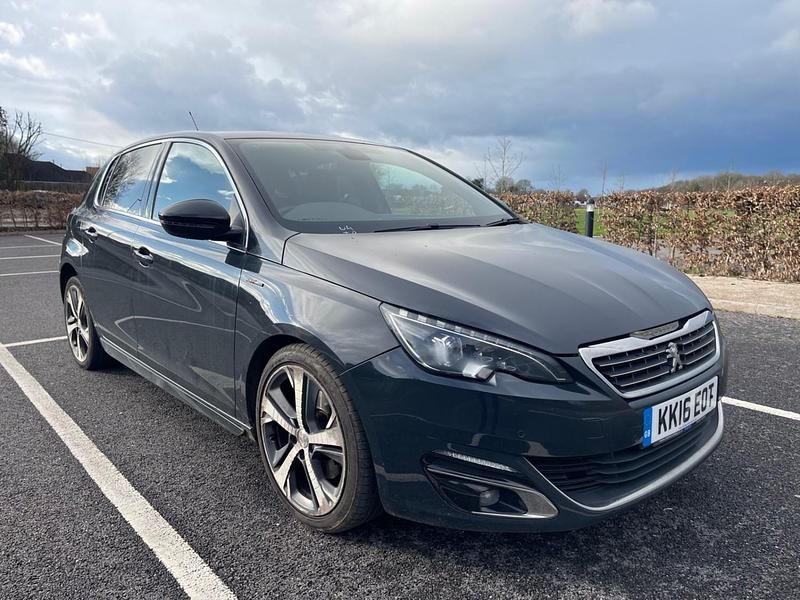 Used Peugeot 308 GT-line 2016 Grey Hatchback