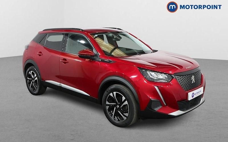 Red Used 2021 Peugeot 2008 Allure SUV | £15,749 (Fair price) - Image 1/4