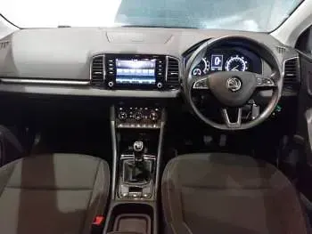 Used Skoda Karoq SE Technology 115 HP (84 kW) 2019 Blue SUV