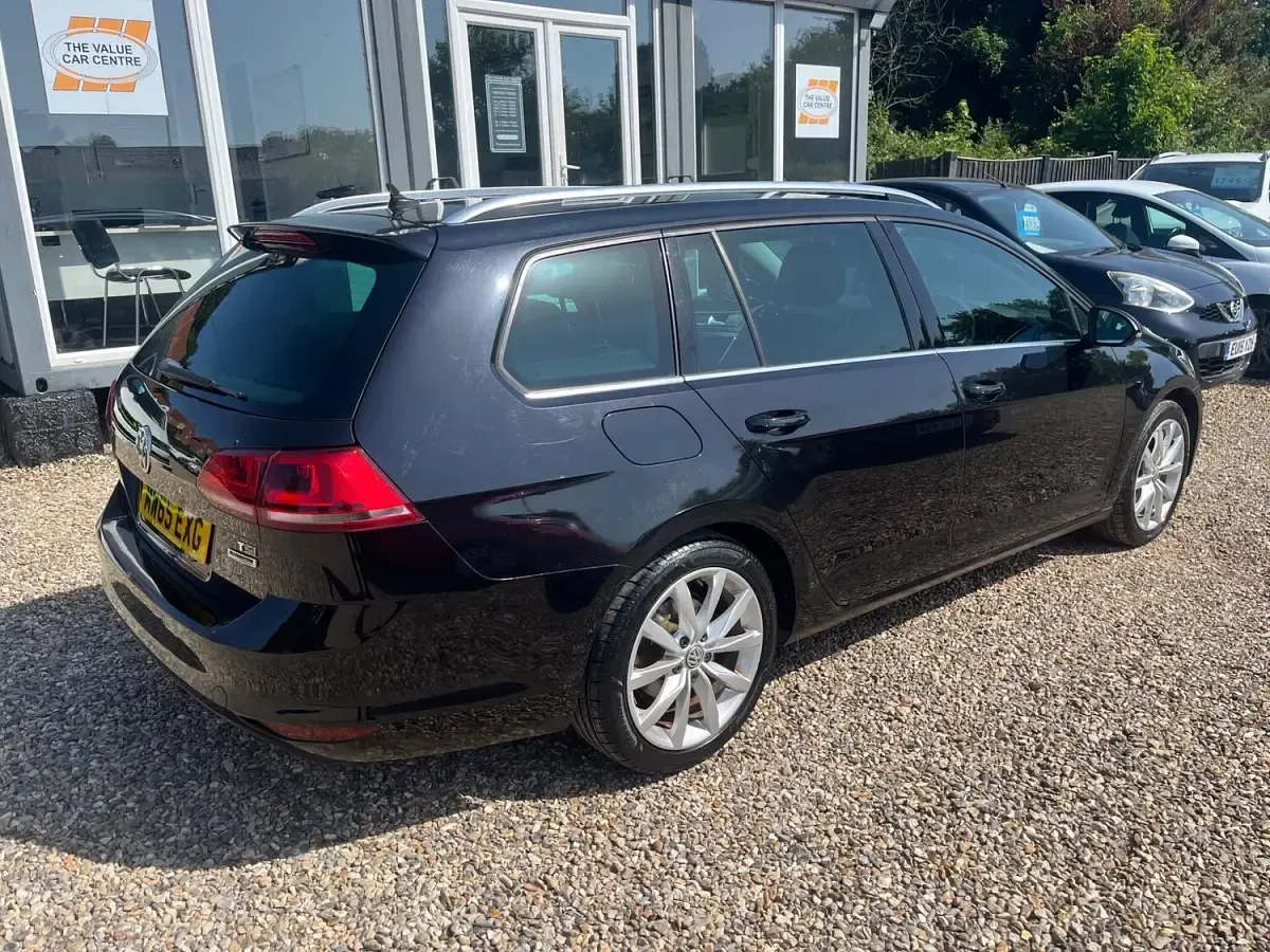 Used VW Golf VII GT 150 HP (110 kW) 2015 Black Estate