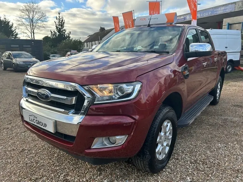 Usado Ford Ranger XLT 160 HP (117 kW) 2016 Vermelho Pickup