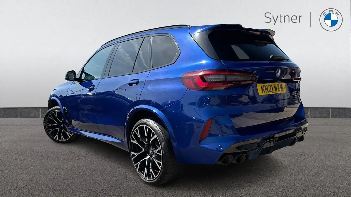 Used BMW X5 M Competition Edition 616 HP (453 kW) 2021 Blue SUV