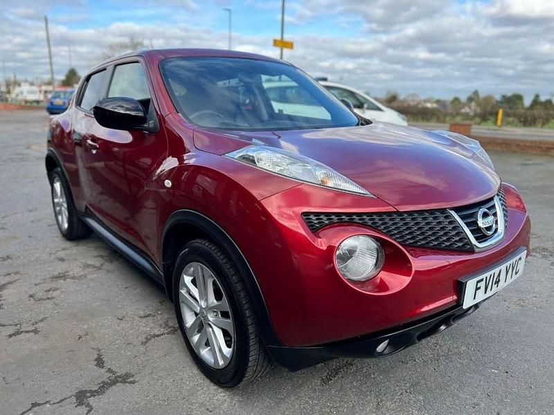 Used Nissan Juke Acenta 2014 Red SUV