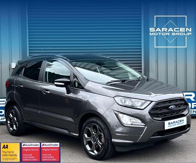 Grey Used 2019 Ford Ecosport ST-Line SUV | £10,295 (Fair price) - Image 1/3