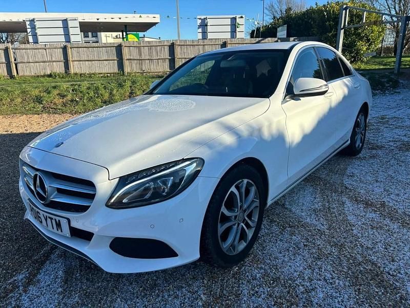Used Mercedes C200 136 HP (100 kW) 2016 White Sedan