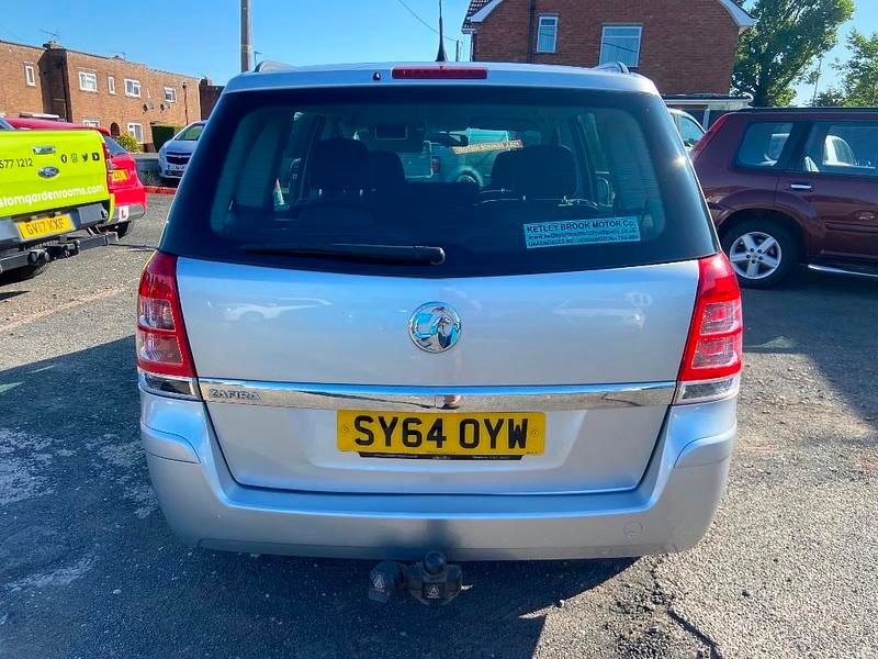 Used Vauxhall Zafira 2014 Silver MPV