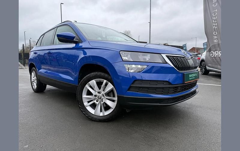 Used Skoda Karoq SE Technology 147 HP (108 kW) 2020 Energy blue SUV