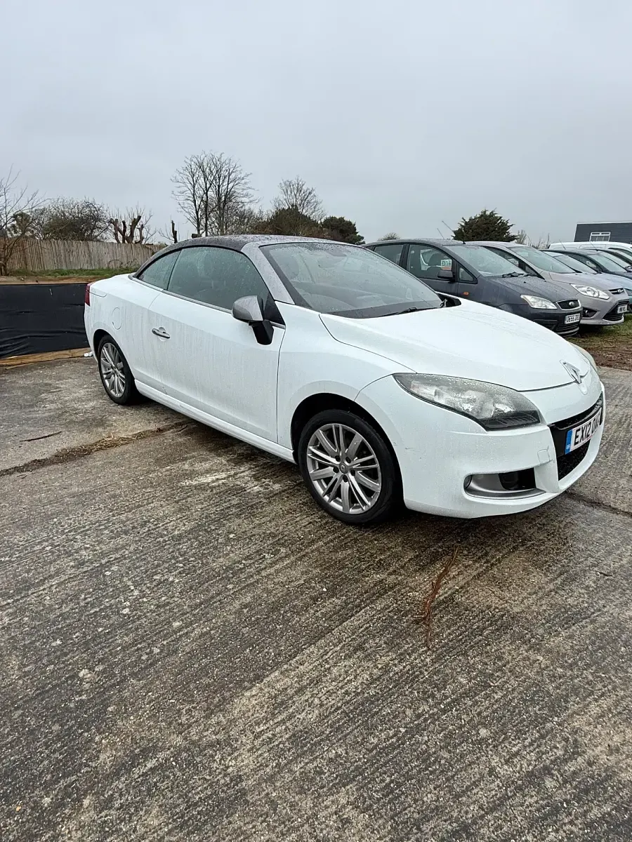 Used Renault Mégane Cabriolet GT-Line 2012 White Cabriolet