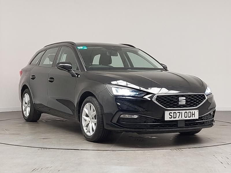 Used Seat Leon SE 130 HP (95 kW) 2022 Black Estate