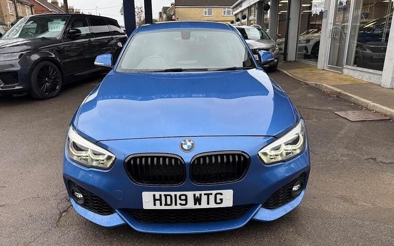 Used BMW 118 M Sport 136 HP (100 kW) 2019 Blue Hatchback
