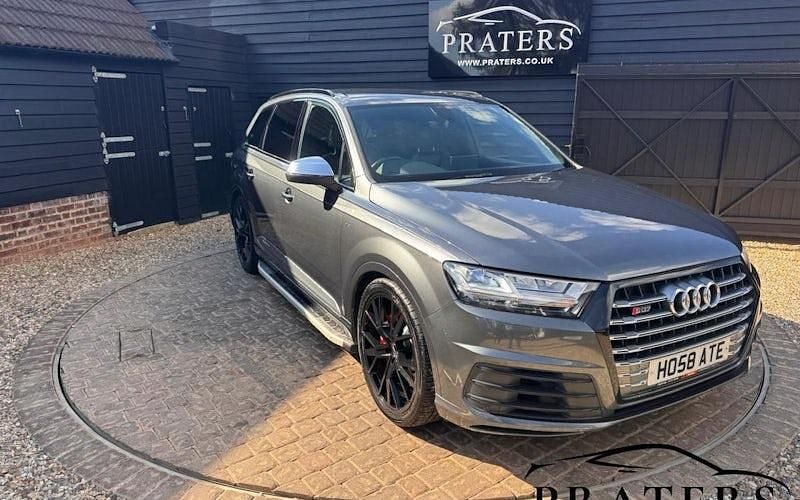 Used Audi SQ7 Design 435 HP (319 kW) 2017 Grey SUV