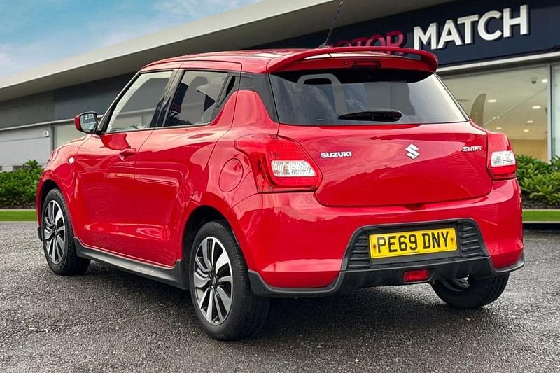 Used Suzuki Swift 2019 Red Hatchback