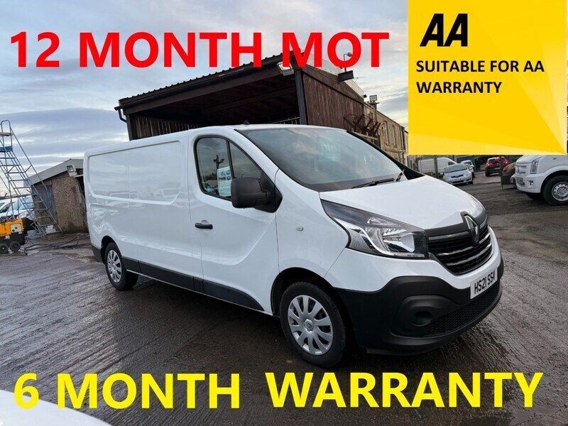 White Used 2021 Renault Trafic Business Van | £9,695 (Good price) - Image 1/4