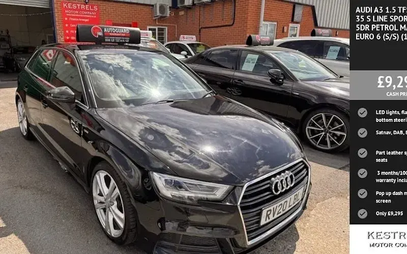 Used Audi A3 Sportback S-Line 150 HP (110 kW) 2019 Hatchback
