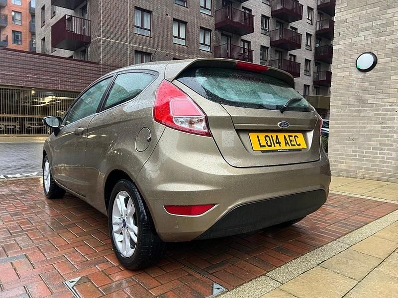 Used Ford Fiesta Zetec 2014 Brown Hatchback