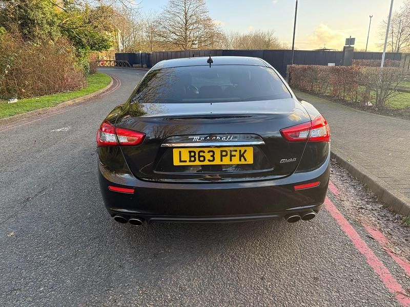 Used Maserati Ghibli 345 HP (253 kW) 2014 Black Sedan