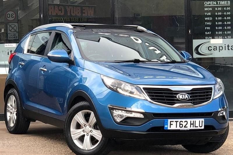 Blue Used 2012 Kia Sportage 2 SUV | £3,989 (Good price) - Image 1/1