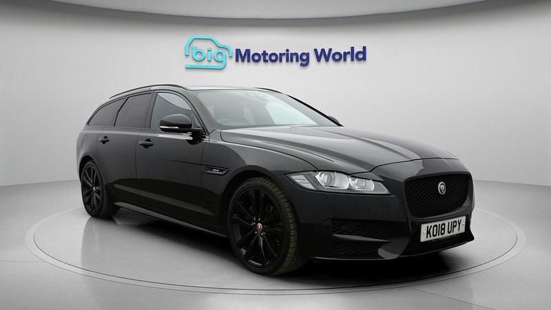 Used Jaguar XF R-Sport 2018 Black Estate