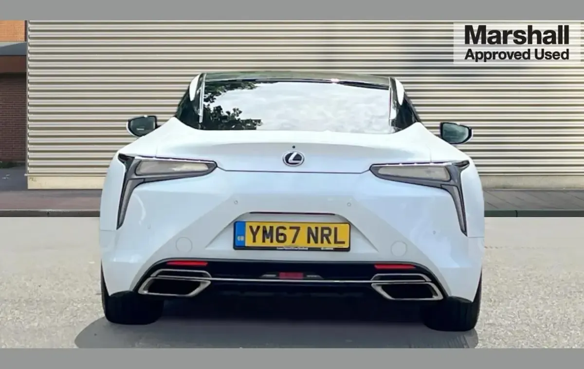 Used Lexus LC 500 Sport Line 353 HP (259 kW) 2018 White Coupe