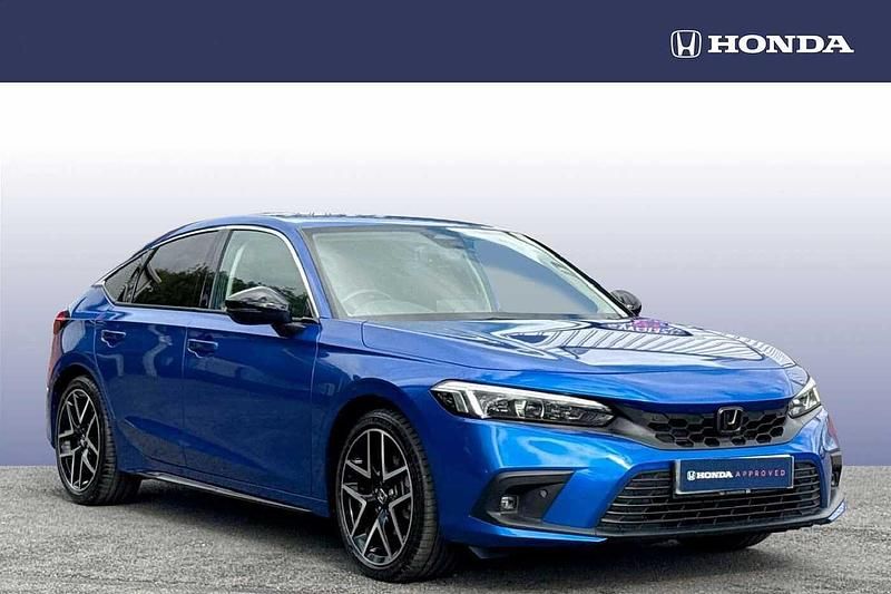 Blue Used 2023 Honda Civic Advance Hatchback | £28,696 (Fair price) - Image 1/4