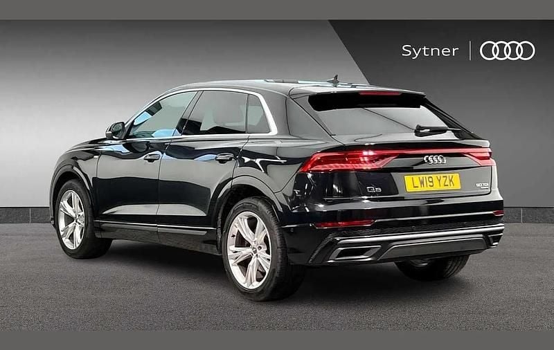 Used Audi Q8 S-Line 281 HP (206 kW) 2019 Black SUV