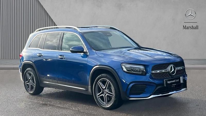Spectral blue metallic Used 2024 Mercedes GLB200 Executive SUV | £32,580 - Image 1/4