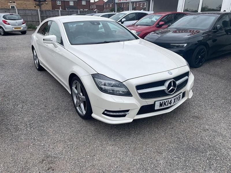 White Used 2014 Mercedes CLS250 AMG Coupe | £9,000 - Image 1/4