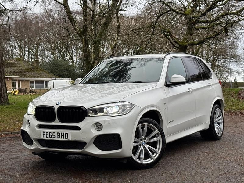 White Used 2015 BMW X5 M Sport SUV | £17,995 (A bit pricey) - Image 1/4