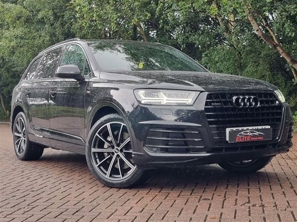 Black Used 2016 Audi Q7 S-Line SUV | £27,232 (Expensive) - Image 1/4