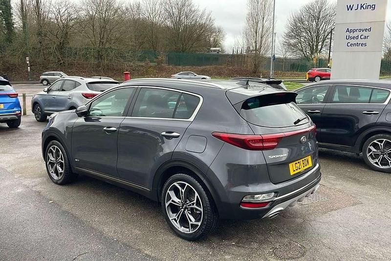 Used Kia Sportage GT-Line 180 HP (132 kW) 2021 Grey SUV