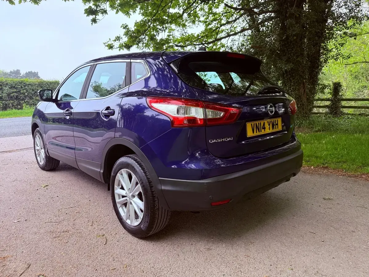 Used Nissan Qashqai Acenta 2014 Blue SUV