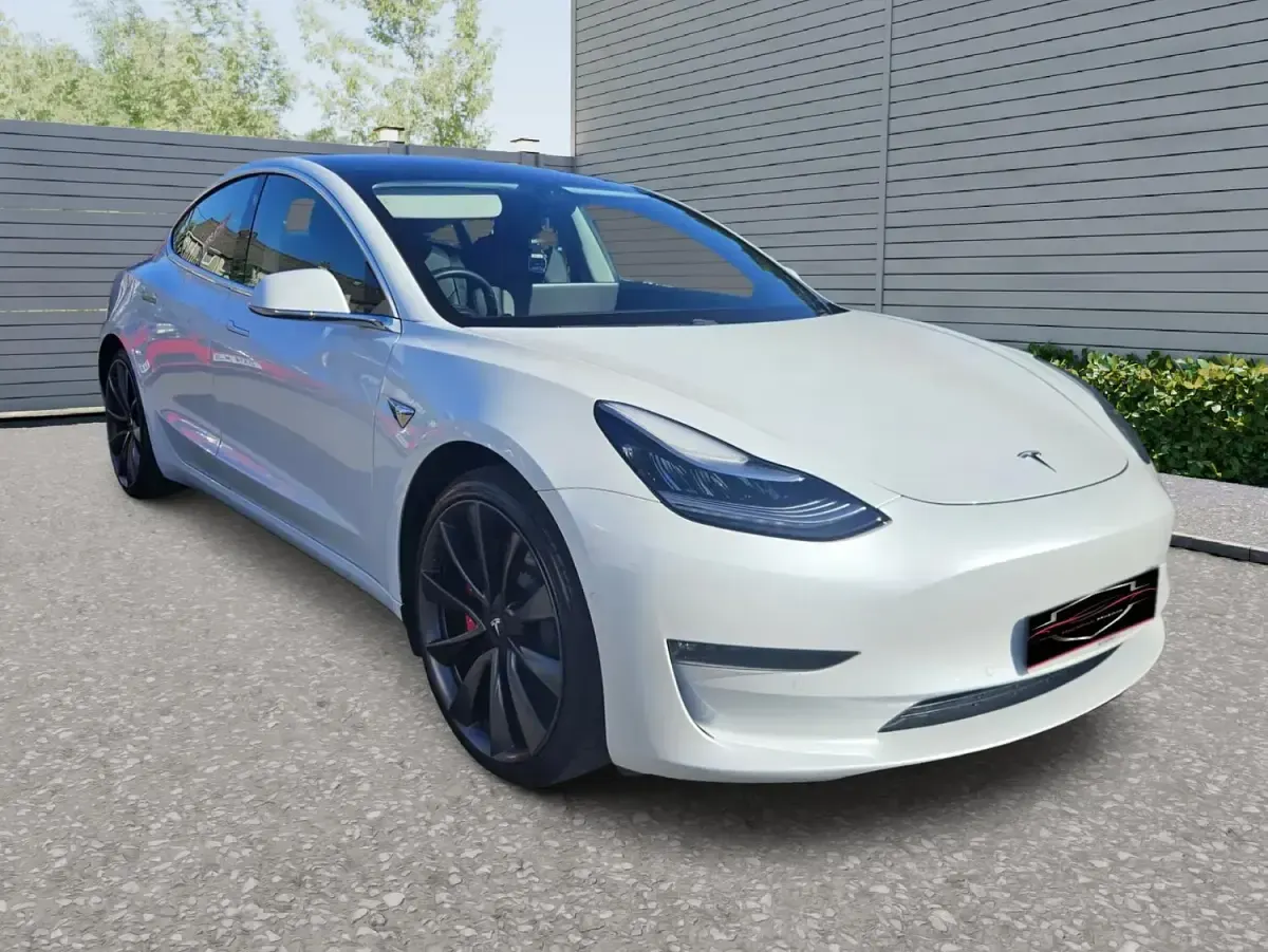 Used Tesla Model 3 Performance 330 kW (449 HP) 2020 White Sedan